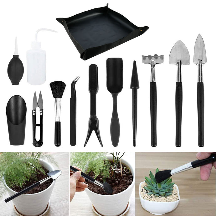 12/13pcs Succulent Plants Garden Kit Mini Garden Hand Tools - shopourstock