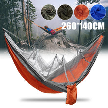 Load image into Gallery viewer, Ultralight Hammock with Mosquito Nets Outdoors/Backpacking/Survival/Travel - shopourstock
