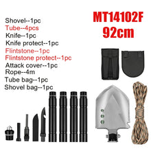 Load image into Gallery viewer, MT14102 High Quality Aluminum Folding Multifunction Shovel Camping/Outdoor/Survival/Hiking - shopourstock
