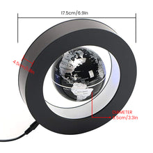 Load image into Gallery viewer, LED World Map Magnetic Levitation Floating Globe Night Light Lamp - shopourstock
