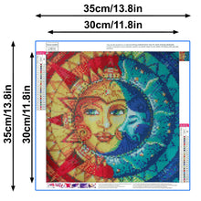 Load image into Gallery viewer, 5D DIY Diamond Painting Kit Sun 11.8x11.8 inches - shopourstock
