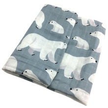 Load image into Gallery viewer, Newborn Cotton Baby Blankets/Soft Organic Muslin Cotton Baby Blanket - shopourstock
