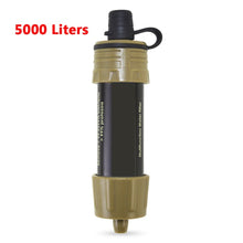 Load image into Gallery viewer, Camping Water Filter Straw, Water Purifier Filtration System, Bottom Thread Ultrafiltration, Survival - shopourstock
