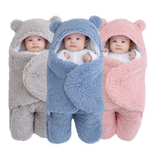 Load image into Gallery viewer, Newborn Baby Wrap Blankets/Sleeping Bag Cotton Baby 0-6 Months - shopourstock
