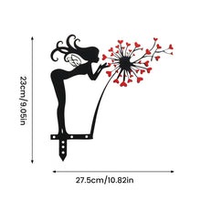 Load image into Gallery viewer, Romantic Iron Plating Fairy Silhouette Wall Art Decor - shopourstock
