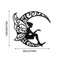 Load image into Gallery viewer, Romantic Iron Plating Fairy Silhouette Wall Art Decor - shopourstock
