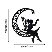 Load image into Gallery viewer, Romantic Iron Plating Fairy Silhouette Wall Art Decor - shopourstock
