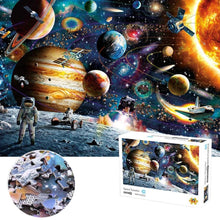 Load image into Gallery viewer, 1000Pcs Solar System Outer Space Planets and Astronaut Jigsaw Puzzle for Kids &amp; Adults - shopourstock
