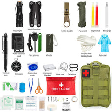 Load image into Gallery viewer, Outdoor Survival First Aid Kit - Camping, Hiking, Resistant And Portable - shopourstock
