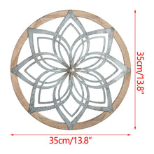 Load image into Gallery viewer, Round Metal Patterned Wall Art - shopourstock
